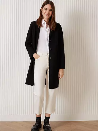 OUÍ | Manteau en laine | schwarz